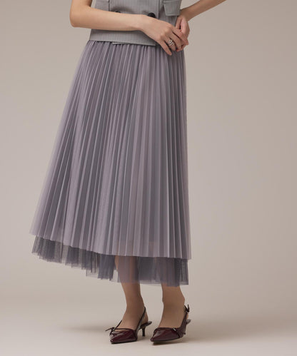 チュールリバーシブルスカート