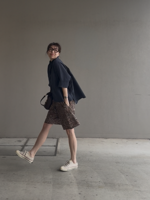 cropped relax shirt refine