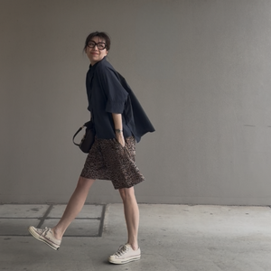 cropped relax shirt refine