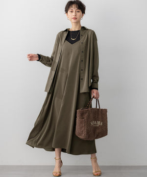 スエーディーサテン シャツ