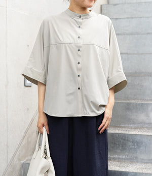【接触冷感】前後2wayドルマンシャツ