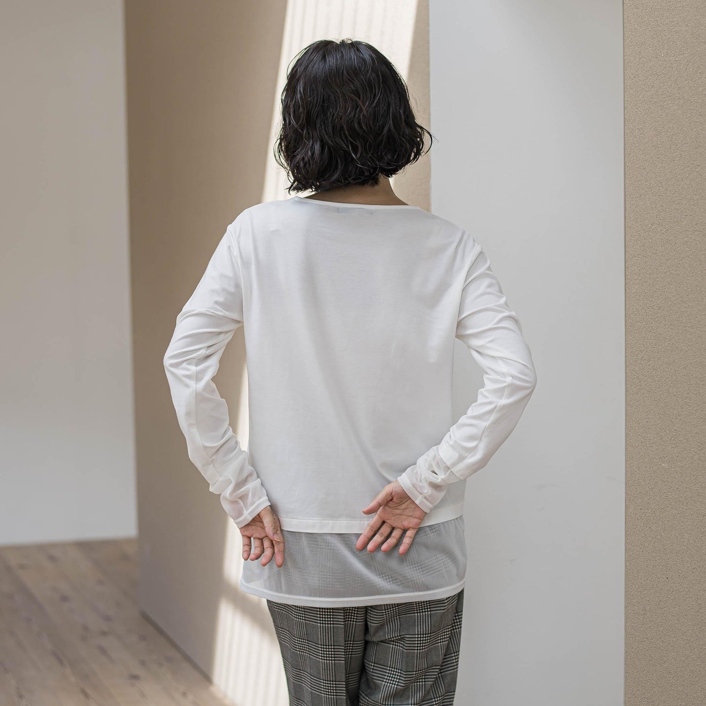 【WEB限定】”重ねるだけで格上げ”レイヤードインナー