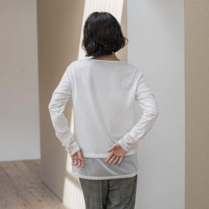 【WEB限定】”重ねるだけで格上げ”レイヤードインナー