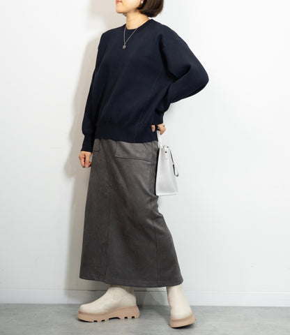 スウェットライクニット