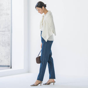 【WEB限定】ベーシックウールクルーネックニット≪洗える≫