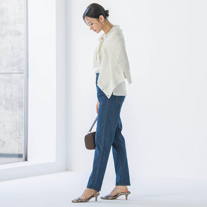 【WEB限定】ベーシックウールクルーネックニット≪洗える≫