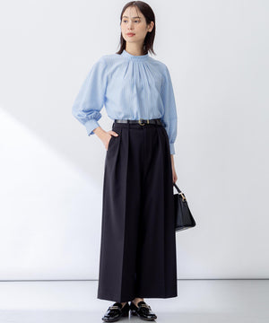 ドライタッチツイル ワイドパンツ