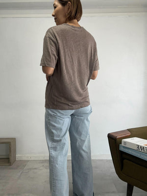 ベーシックリネンカットソー