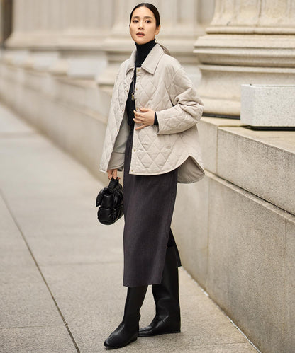 パディングPU2WAYクラッチ バッグ