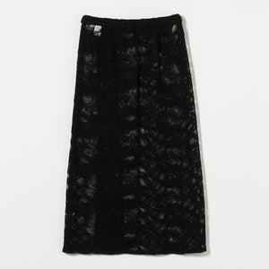 レース レイヤード スカート