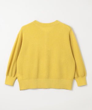 シアーニットショートカーディガン