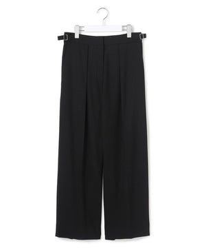 ウール2WAYストレッチ ワイドパンツ