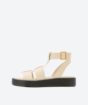 プラットフォームグラディエーターサンダル