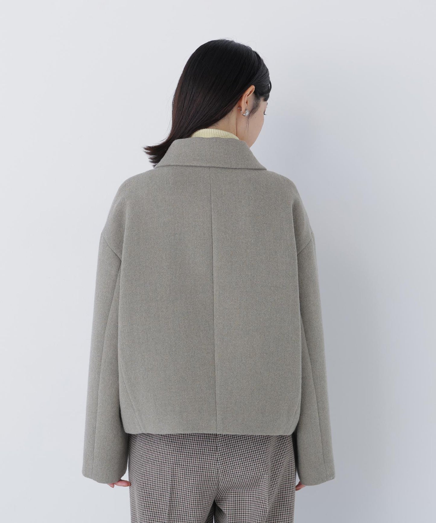 ＜朝比奈 彩さんコラボ＞ステンカラージップブルゾン