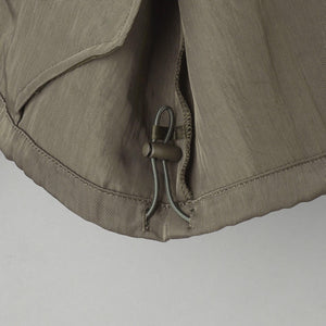 ナイロンツイル ジップブルゾン