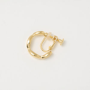 スカラップ フープイヤリング