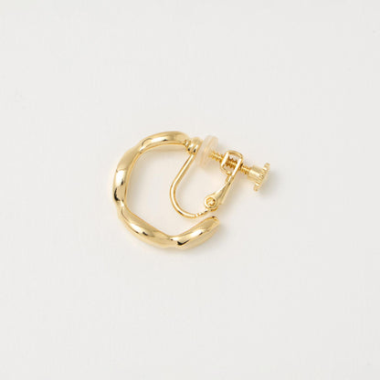 スカラップ フープイヤリング