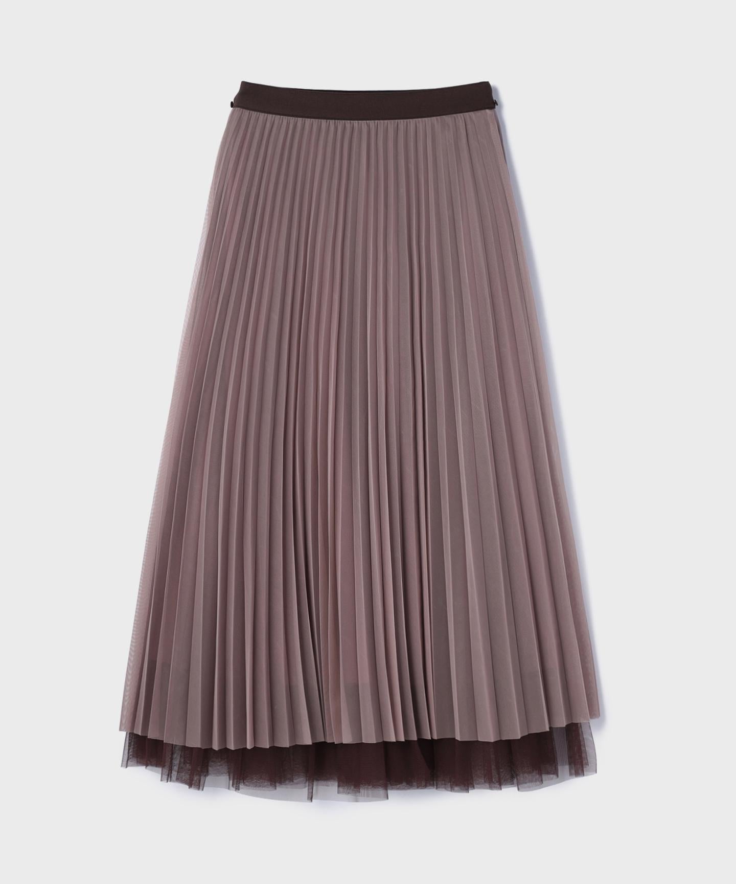 チュールリバーシブルスカート