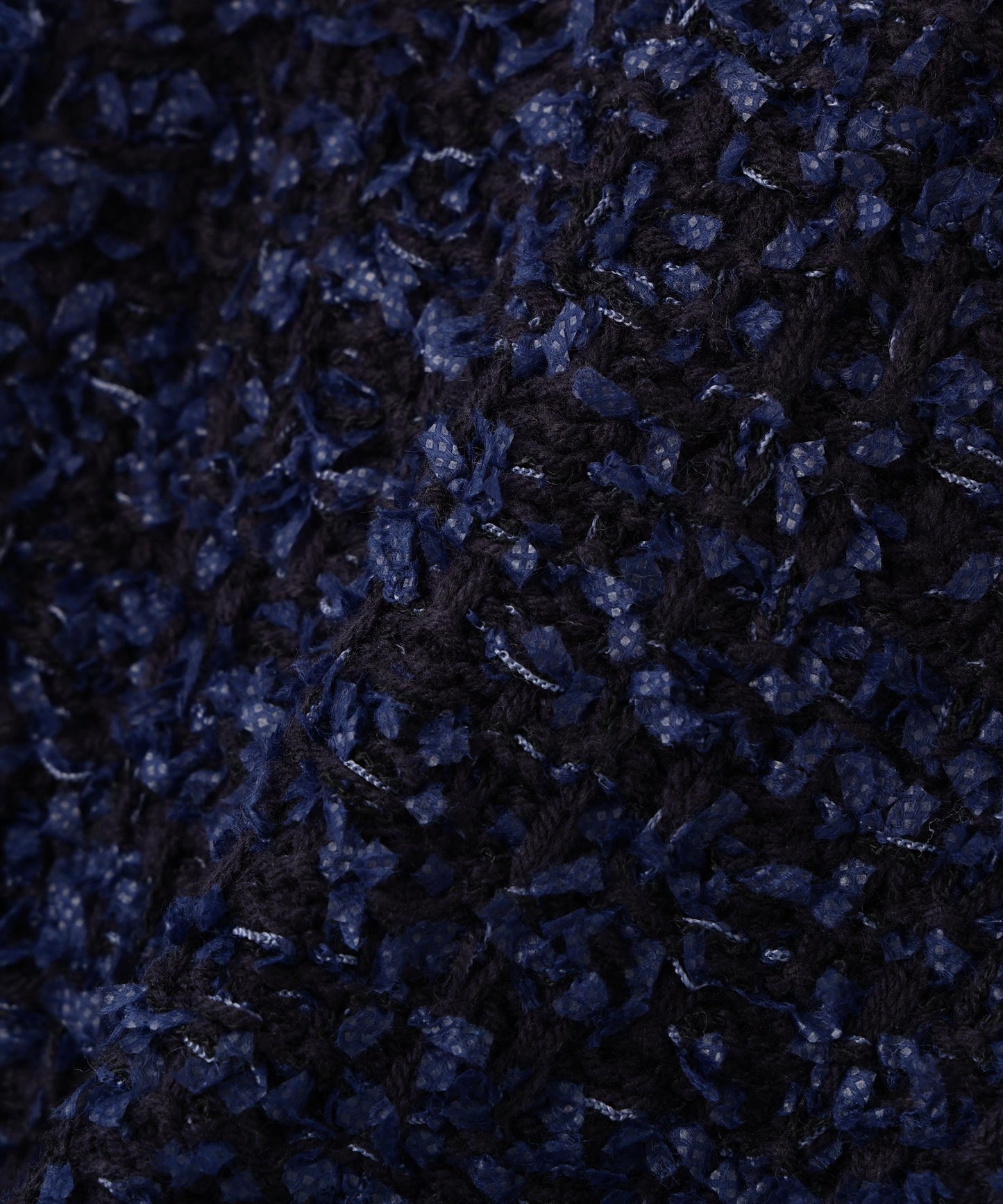 ツイーディーニットジレ