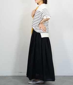 ハーフスリーブニット