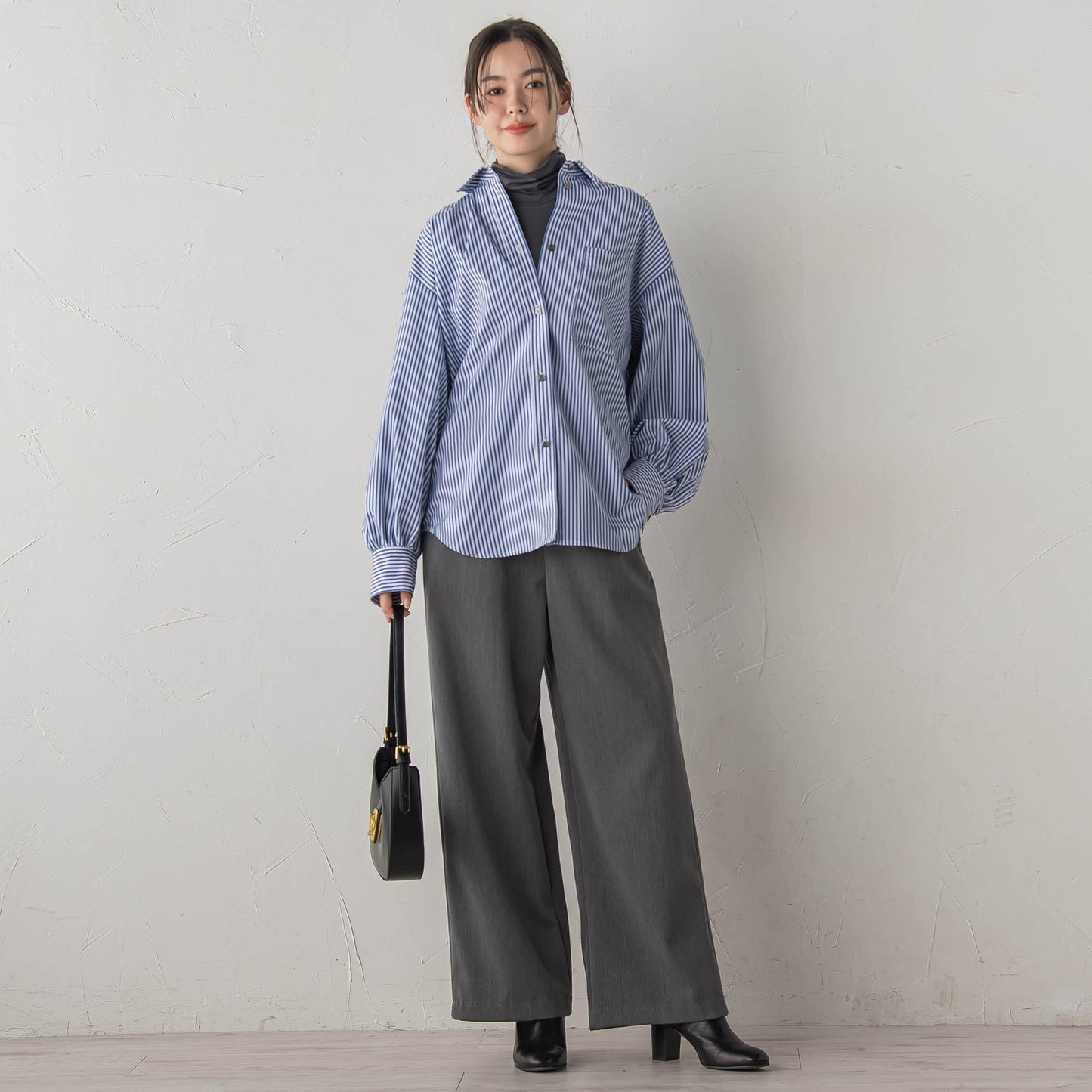 ウォッシャブルベア天竺カットソー≪洗濯機で洗える≫