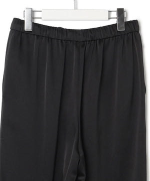 ドレープサテン 2WAY ドロスト パンツ