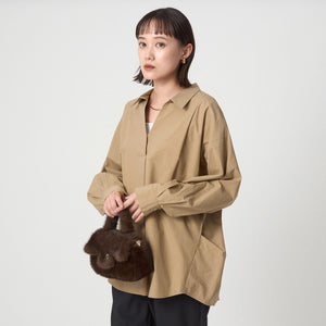 スキッパー ドルマン シャツ