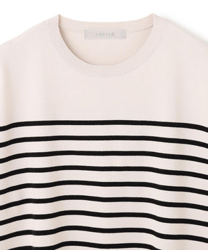 マイビューティ ハーフスリーブ ニット