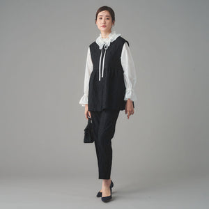 GISHA 2トーン ジャガード ベスト