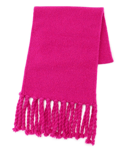 ブラッシュドエアーウール ニット マフラー