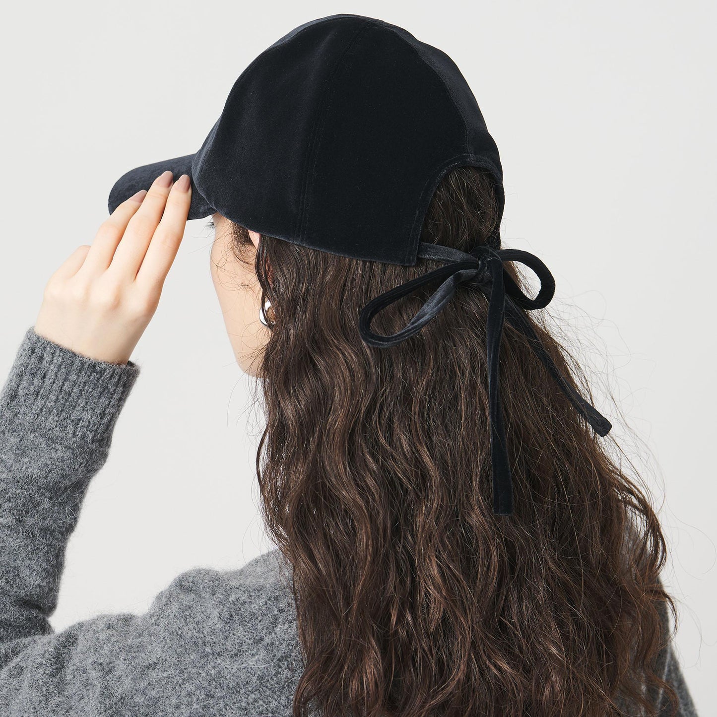 VVN バックリボンキャップ UV