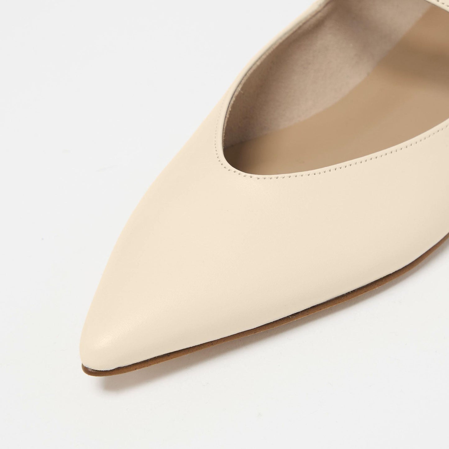 【WEB限定】ポインテッド ストラップ フラット20■↓↑