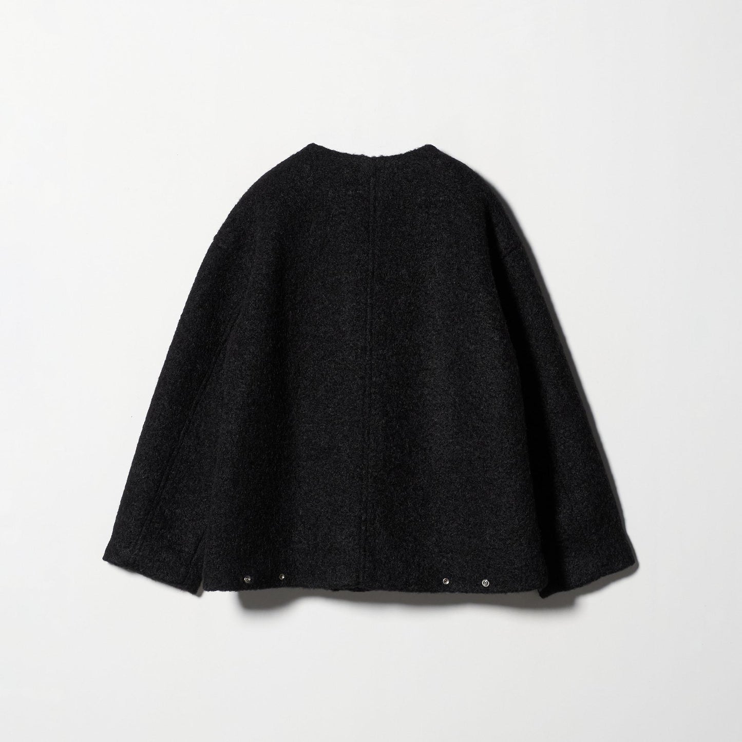 ブークレ ノーカラーブルゾン