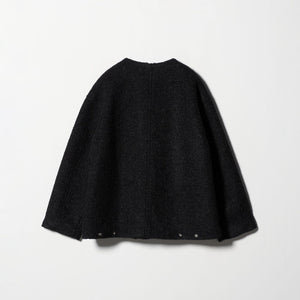 ブークレ ノーカラーブルゾン