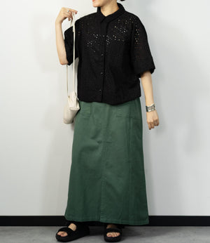 ストレッチベイカースカート