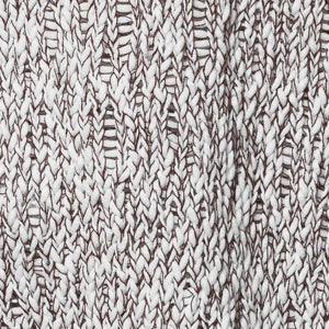 カラーミックス クルーネックニット