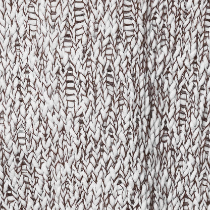 カラーミックス クルーネックニット