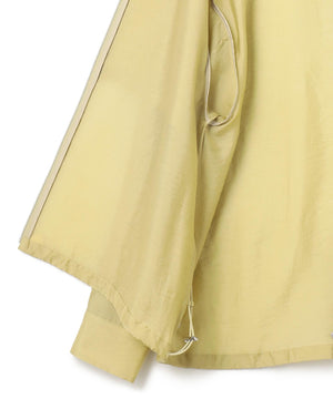 リヨセルナイロンワッシャー ノーカラーブルゾン