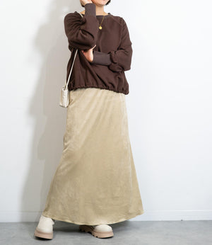 裏起毛ドロストスウェット