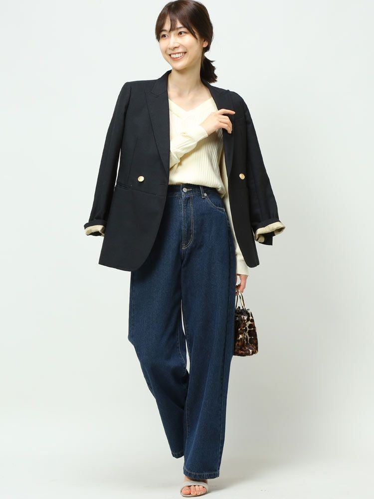 Vﾈｯｸﾜｲﾄﾞﾘﾌﾞ長袖