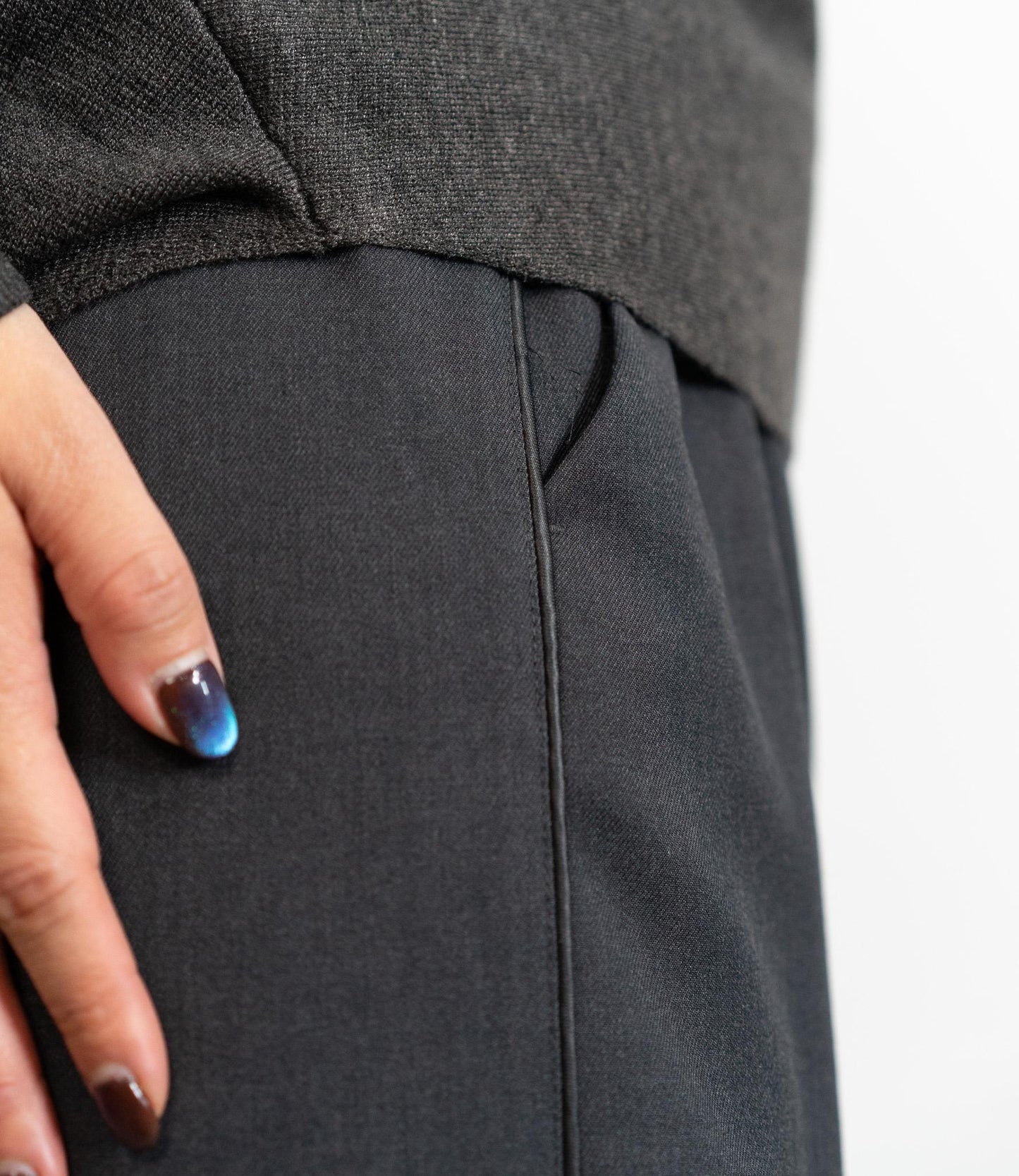 ベロアパイピングパンツ