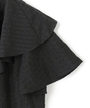 ライトシアー ラッフルブラウス