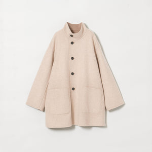 バイカラー リバー Aライン コート