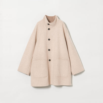 バイカラー リバー Aライン コート