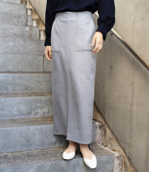 マシュマロスウェードライクスカート