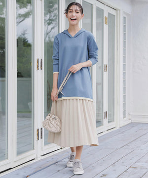 キルティング巾着ショルダーバッグ