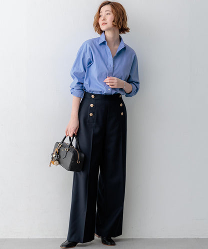 CANCLINI シャーティング ベーシックシャツ