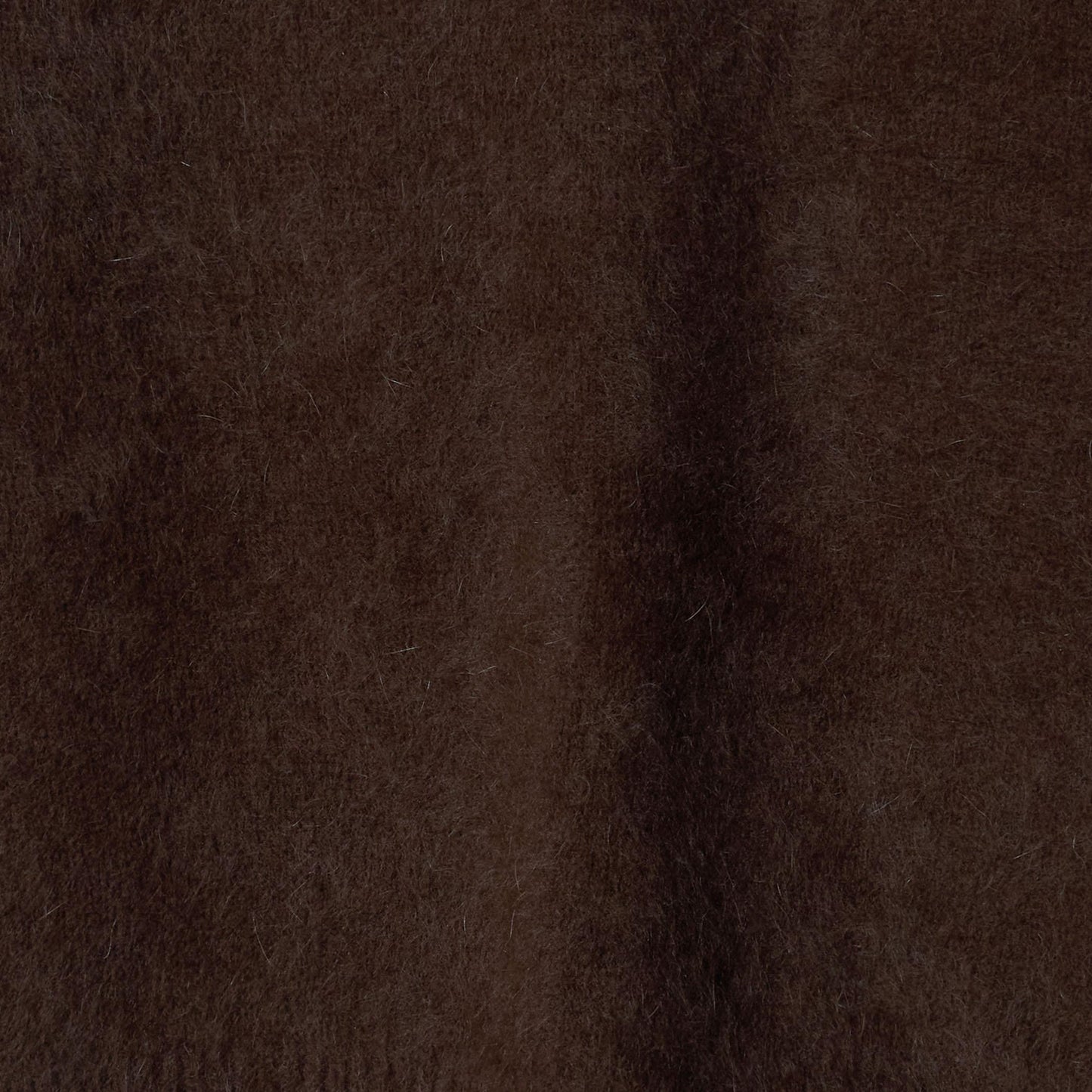 フォックスカシミヤブレンド クルーネックニットプルオーバー