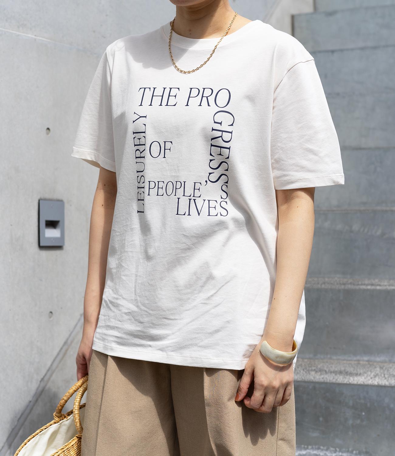 キューブレタリングTシャツ