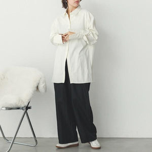 バックギャザーシャツ